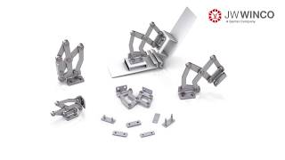 GN 7237 Stainless Steel MultipleJoint Hinges [upl. by Sanoj]