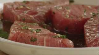 How to Make Easy Grilled Tuna Steaks  Tuna Recipe  Allrecipes [upl. by Mercola]