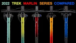 2022 Trek Marlin Lineup Compared What’s The Difference Between All 5 Bikes [upl. by Suzette]