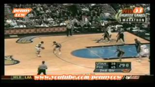 Allen Iverson Top 100 Crossover plays [upl. by Nimrac]