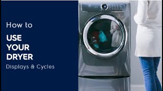 How to Use Your Dryer Display amp Cycles [upl. by Boleyn]