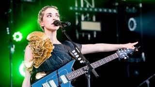 St Vincent  Digital Witness at Glastonbury 2014 [upl. by Ardnuaet599]