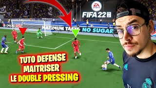 FIFA 22 ► COMMENT DEFENDRE AVEC LE DOUBLE PRESSING 💪 [upl. by Ardnala579]