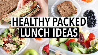 EASY HEALTHY PACKED LUNCH IDEAS  For school or work [upl. by Ulric]