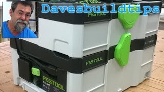 festool systainer vac review  dave stanton  ctl sys [upl. by Brice]