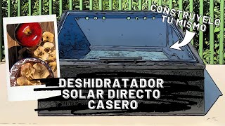 ¿Cómo hacer un deshidratador solar casero [upl. by Rasaec]