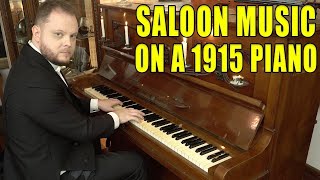 Top 10 Saloon Music on a 1915 Piano [upl. by Sill181]