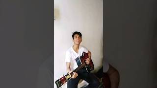 Ogo tomar akas duti chokhe guitar raw cover [upl. by Nidya]