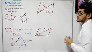 Geometría triángulos congruentes [upl. by Nishom]