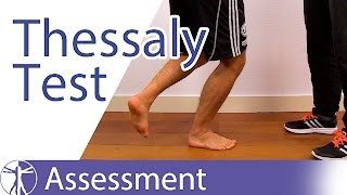 Thessaly Test⎟Meniscus Lesion [upl. by Norval775]