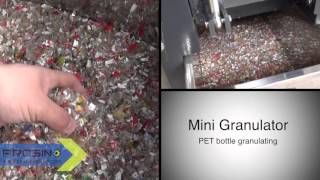 Mini GranulatorSmall Sized Plastic Granulator  PROSINO [upl. by Ordnajela624]