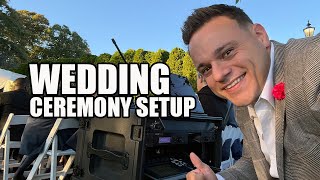 My Wedding Ceremony Setup [upl. by Atined]