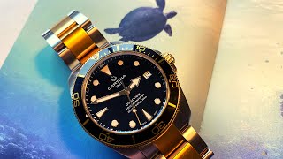 Certina DS Action Diver 2021 The Brand New Smaller Size Gold amp Steel Version [upl. by Sauls668]