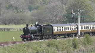 A glorious day at the LlangollenRailway20th April 2019 [upl. by Vanhomrigh]