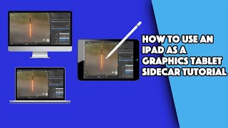 How to use iPad as a Graphics Tablet  Sidecar Tutorial [upl. by Kurman]