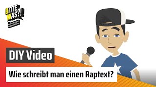 Wie schreibt man einen Raptext  DIY  Tutorial  Lernvideo [upl. by Mroz]