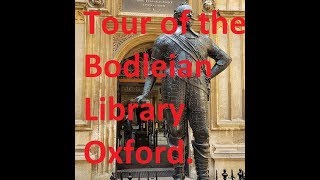 Short Tour of the Bodleian Library Oxford Filmed 10th April 2019 [upl. by Aillicsirp539]