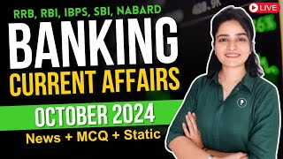 Monthly Banking amp Finance Current Affairs  October 2024 Monthly Current Affairs  parchamclasses [upl. by Selia976]