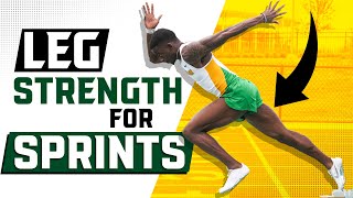 Top 5 Lower Body Strength Exercises For Sprinting [upl. by Yecam106]