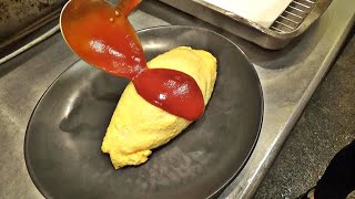 How To Make Omurice  Omelette Rice [upl. by Dnomsad622]