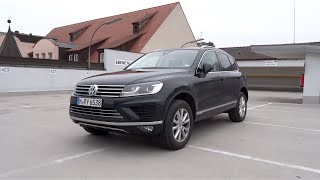 2015 Volkswagen Touareg 30 V6 TDI StartUp and Full Vehicle Tour [upl. by Esbenshade994]