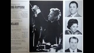 Cavalleria Rusticana Bergonzi Cossotto Guelfi amp Karajan 1966 [upl. by Areval680]