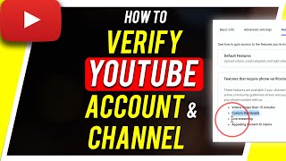 How to Verify Your YouTube Account [upl. by Zimmermann]