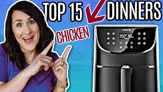 15 of THE BEST AIR FRYER Chicken Recipes [upl. by Thursby]