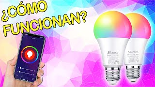 Probando Foco Inteligente RGB Review [upl. by Cinimmod]