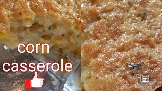 How To Make Easy Creamy Corn Casserole [upl. by Ylro]