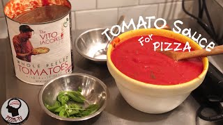 How to make Tomato Sauce For Neapolitan Pizza new [upl. by Lingwood]