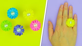 Come realizzare un Anello di Carta  Easy Paper Craft  DIY Lavoretti con la carta colorata [upl. by Philemon69]