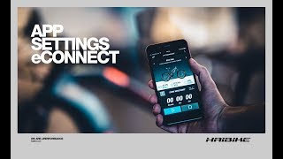 App settings eConnect [upl. by Lose]