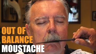 Barbers Out of Balance Moustache Grooming [upl. by Marina]