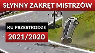 Słynny Zakręt Mistrzów  Kompilacje Drogowe [upl. by Kreegar641]