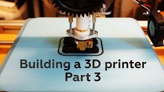 Building the Velleman K8200 3D printer  Part 3 Printing and Calibration [upl. by Jerrilyn820]