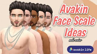 Avakin Face Ideas Male  Avakin Life Face Look Ideas [upl. by Laenaj470]