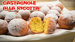 CASTAGNOLE ALLA RICOTTA DI CARNEVALE [upl. by Andie]