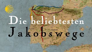 Die beliebtesten Jakobswege im Überblick [upl. by Kassel]