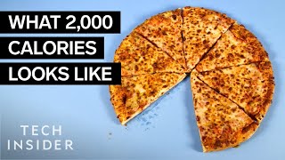 What 2000 Calories Looks Like  Tech Insider [upl. by Maressa]