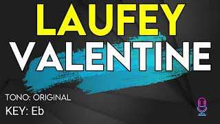 Laufey  Valentine  Karaoke Instrumental [upl. by Carnahan923]