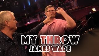 HOW TO PLAY DARTS  We look at James Wade in another My Throw [upl. by Aphrodite692]