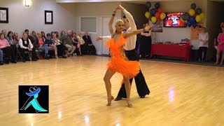 Rumba Dance Performance at Ultimate Ballroom Dance Studio in Memphis [upl. by Hassi]