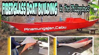 EP35 Fiberglass Boat Building in the PhilippinesPolyKlear  Resin [upl. by Ellered]