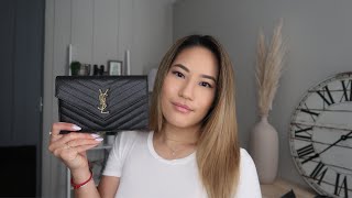 YSL Small Wallet on Chain  My Very First WOC [upl. by Alda]