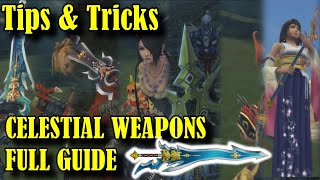 Final Fantasy X Tips amp Tricks  Full Celestial Weapons Guide [upl. by Asihtal]