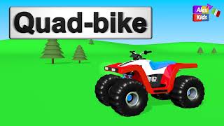 Quad bike  AlexKidsTV [upl. by Norted]