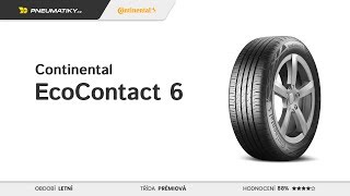 Pneumatikycz  Continental EcoContact 6 [upl. by Rayle95]