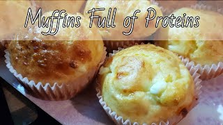 Full of Proteins Healthy Breakfast  Cottage Cheese and Eggs Muffins with Cheddar shorts [upl. by Amisoc735]