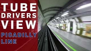 Tube Drivers View Piccadilly Line  BBC Britain  BBC Brit [upl. by Nyrrad]